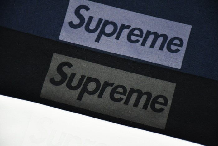 Classic Supreme Monochrome Logo Crew Neck Tee 3 colors 29047423