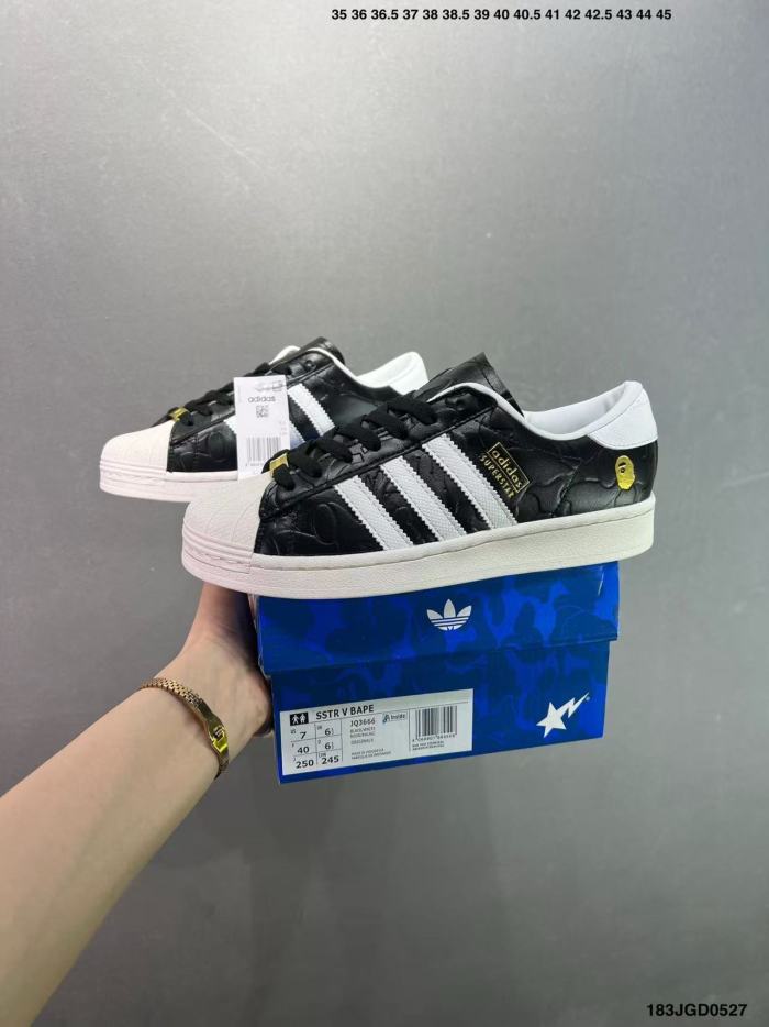 Atmos x B@PE x Adid@s Originals SUPERSTAR Shell Toe Sneakers 28961235