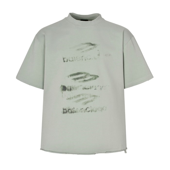 1:1 quality version 28286907 Green graffiti 3M vintage tee