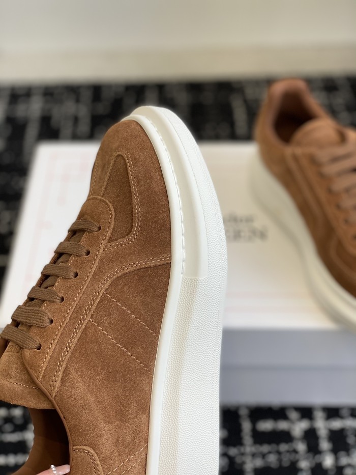 1:1 quality version Classic Solid Color Suede/Cowhide Sneakers 9 colors