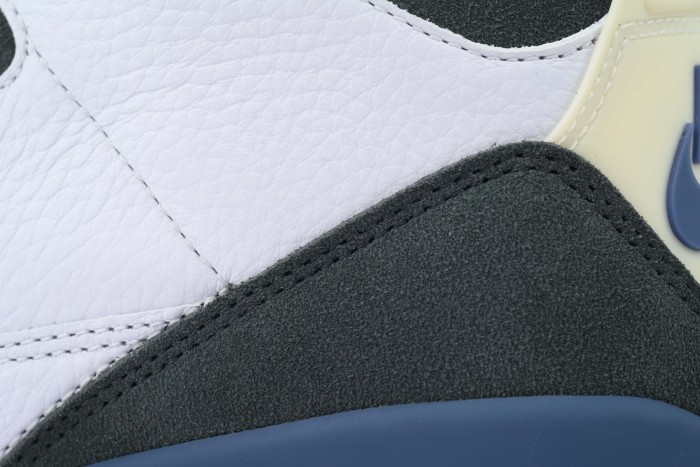[plus-size shoes]Jordan 3   Midnight Green  Leather & Suede Basketball Shoes 29043127