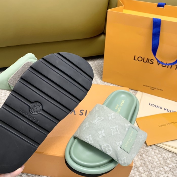 1:1 quality version 27984727 Down Velcro Sandals 5 colors