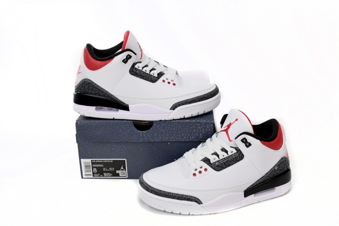 Air @j3 Retro SE Fire Red Denim CZ6431-100