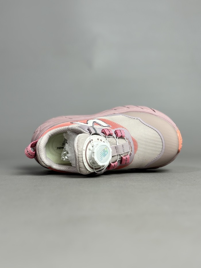 N-logo Rotary Buckle Breathable Mesh Outdoor Sneakers for Kids 4 colors 28997958
