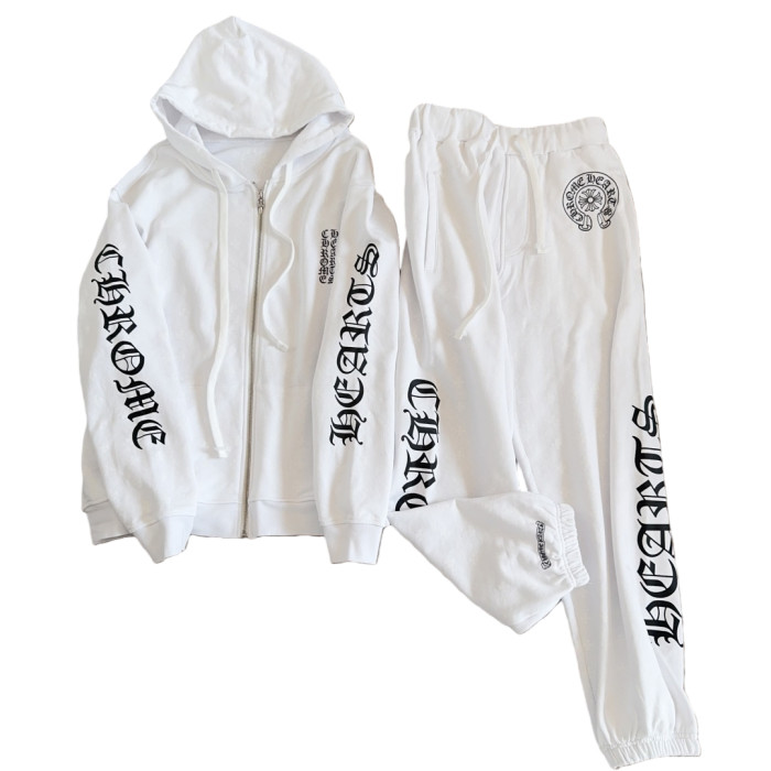1:1 quality version Full printed dark cross Vertical Lettering Logo and Sanskrit print Zipper Hoodie 2 colors 28782524