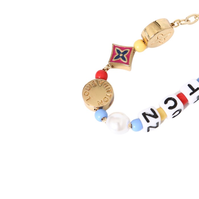 28166091 Colorful Beaded Keychain 2 colors