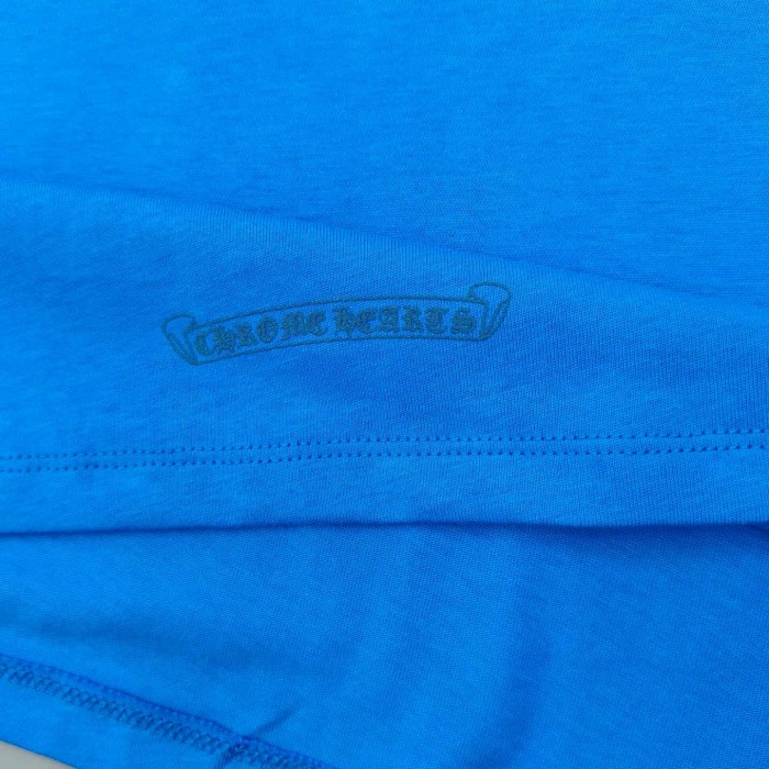 1:1 quality version Tokyo Paris Limited Blue Embroidery Cross Flocked Cotton Tank Top Vest 29093457