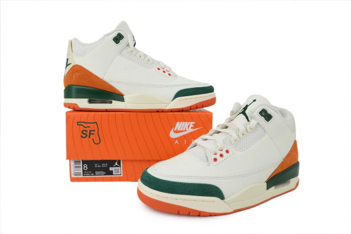 [plus-size shoes]RN Version Mid-Top Unisex White And Green Basketball Shoes 29033388