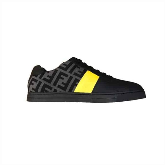 FEND1 FF LOGO PRINT LOW-TOP SNEAKERS FD18