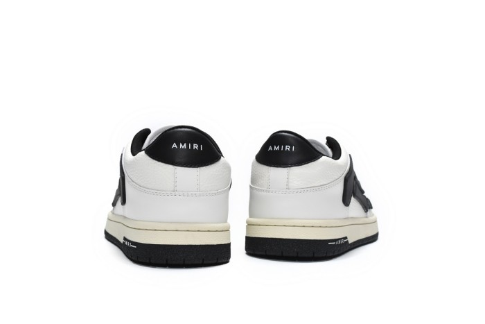 AM Skel Top Low White Black White PS22MFS003-111
