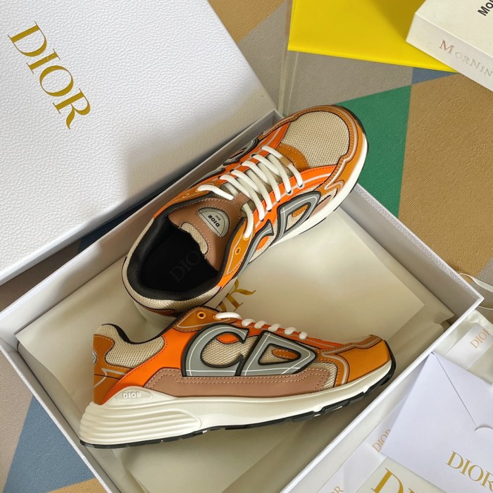 1:1 quality version Leather and mesh fabric patchwork reflective sneakers 35 colors 27736899