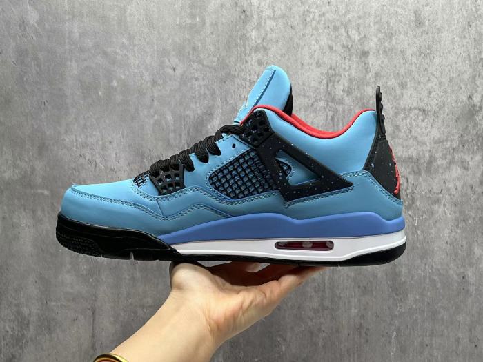 [plus-size shoes] Tr@vis Scott Cactus Jack x Air @j4 Co-signed Ice Blue 28624536