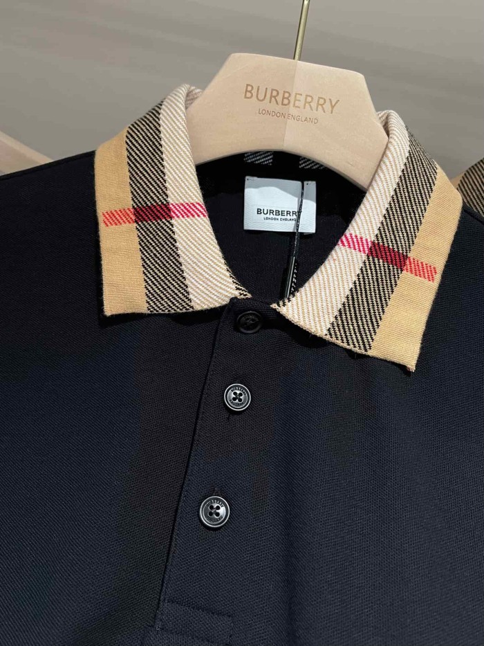 1:1 quality version Classic Check Collar Polo Tee 4 colors 29069301