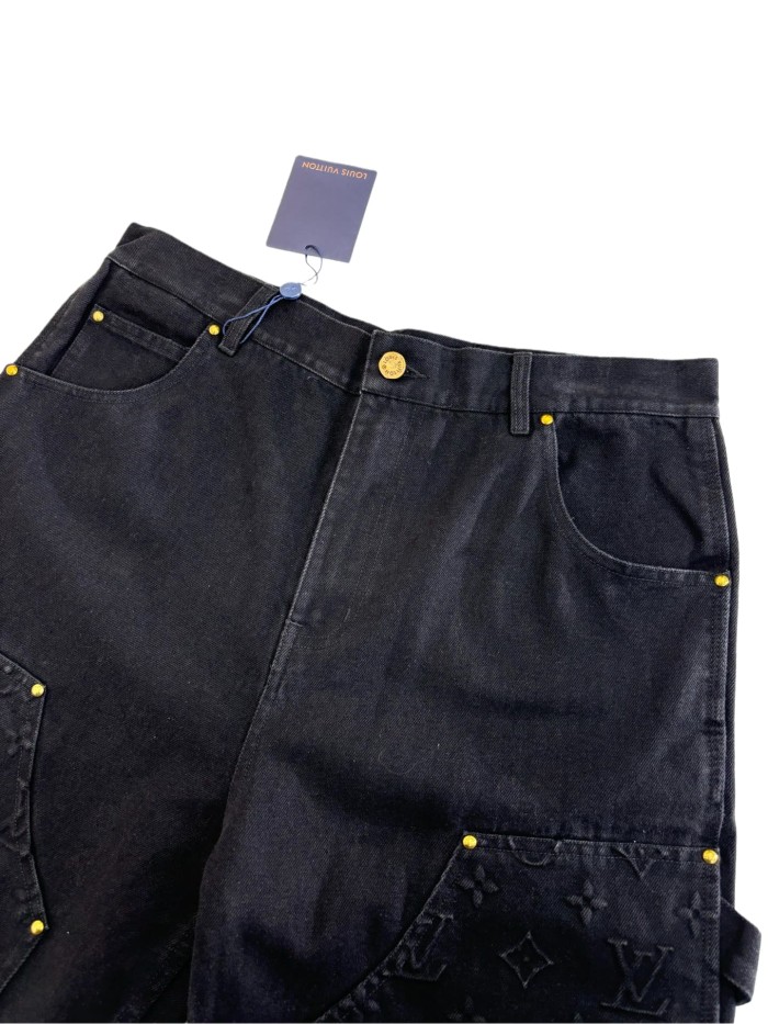 1:1 quality version Heavy Duty Denim Workwear Trousers 3 colors 28685203