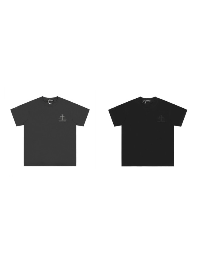 Heavy duty embroidered tee 2 colors