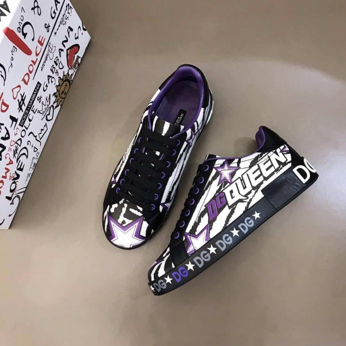 DOLCE    G@BB@N@ PORTOFINO JUNGLE SPORT SNEAKERS   DG89