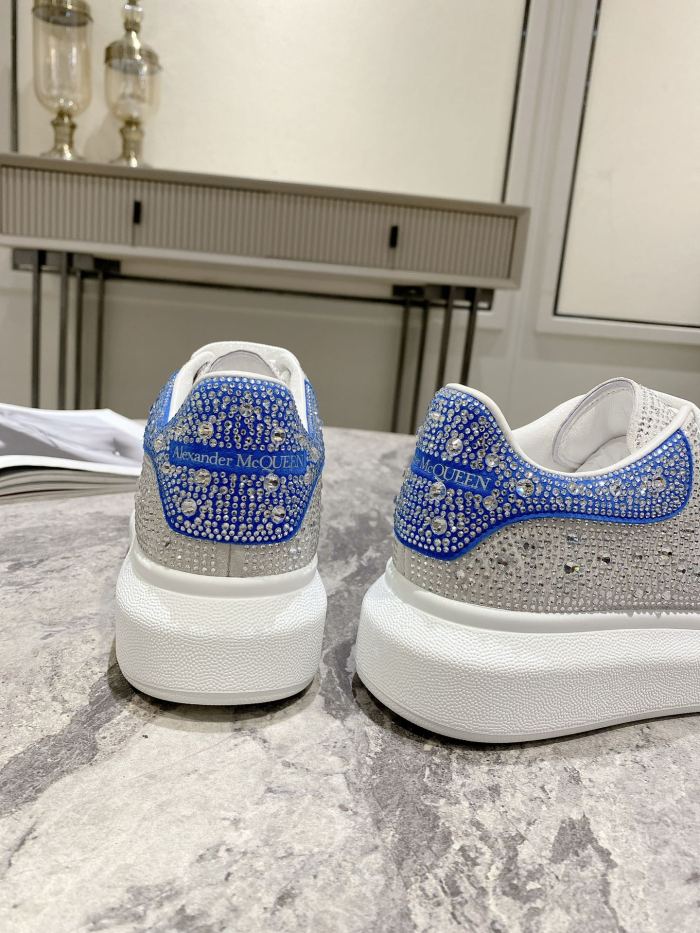 1:1 quality version All over diamonds Colorblocked sneakers for girls 11 colors