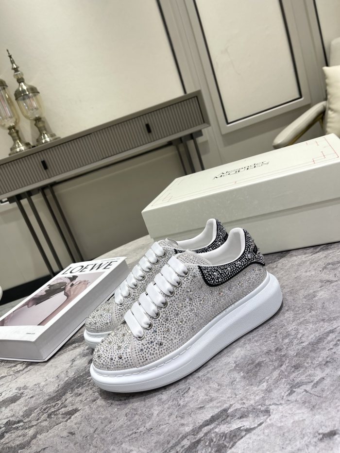 1:1 quality version All over diamonds Colorblocked sneakers for girls 11 colors