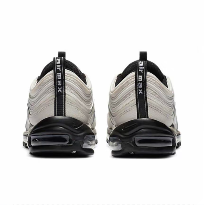 Air Max 97 Light Bone Black Gradient Full-Length Air Cushion Sneakers 	 29062910