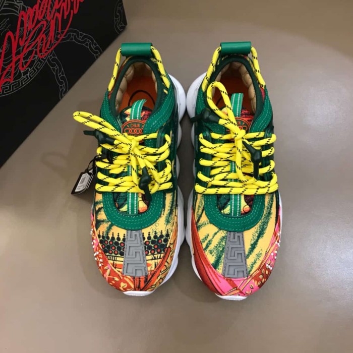 VERS@CE CHAIN REACTION SNEAKERS   VS9