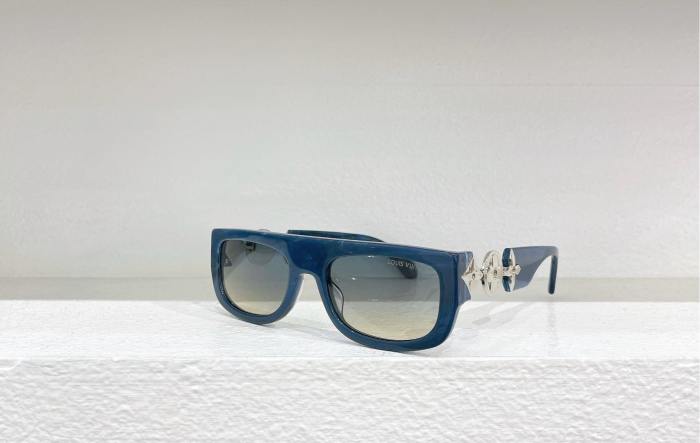1:1 quality version Metal Flower Logo Leg Glasses 7 colors