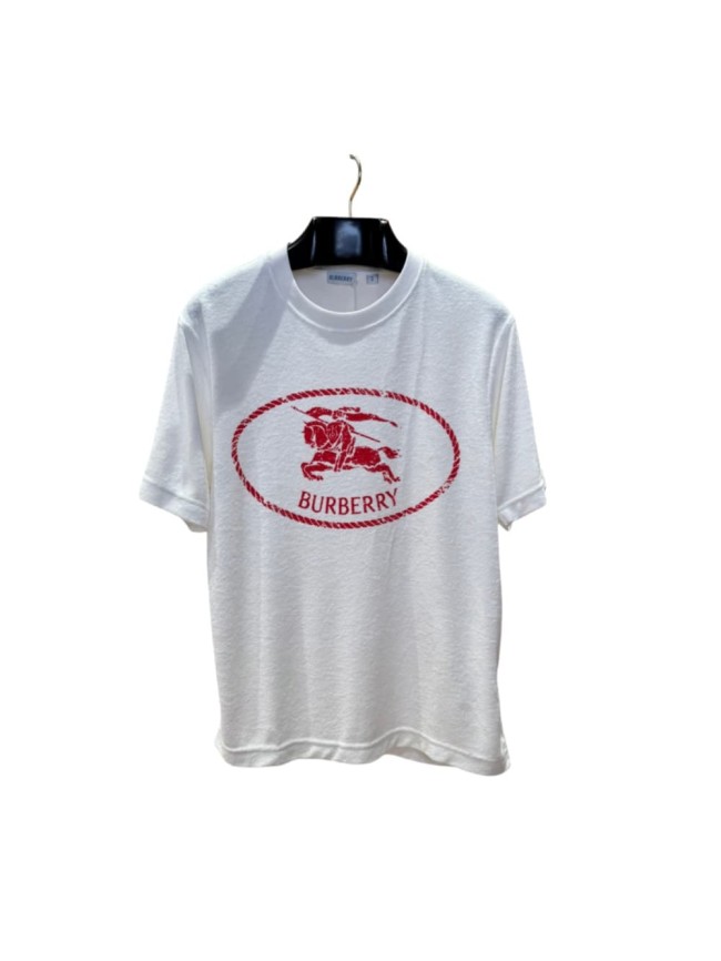 1:1 quality version Red war horse emblem printed towel fabric T-shirt 28967927