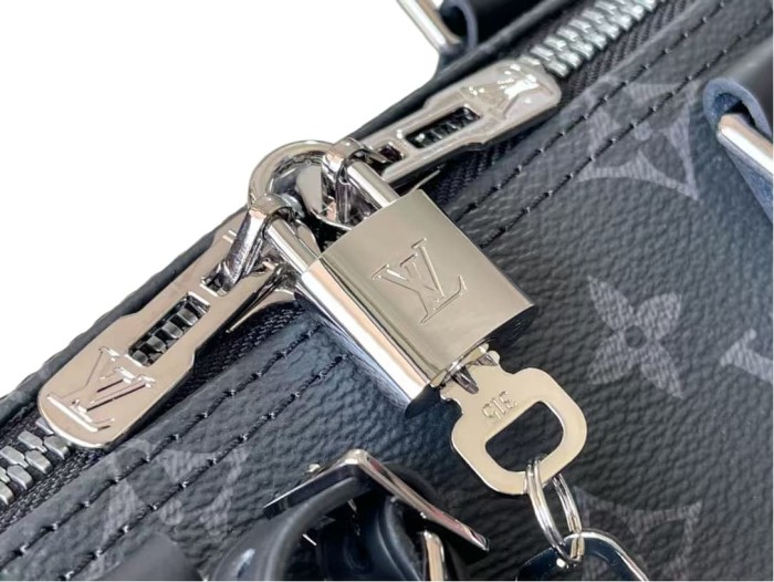 1:1 quality version Keepall 45 Vintage Canvas and Cowhide Leather Shoulder Bag 28693108