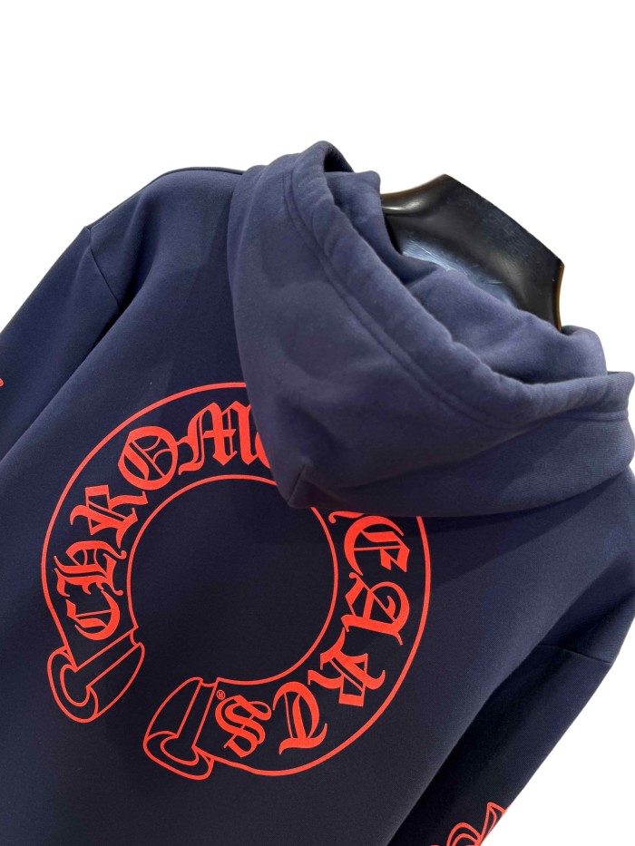 1:1 quality version Sanskrit Scroll Print Rubberized Pullover Hoodie 28945488