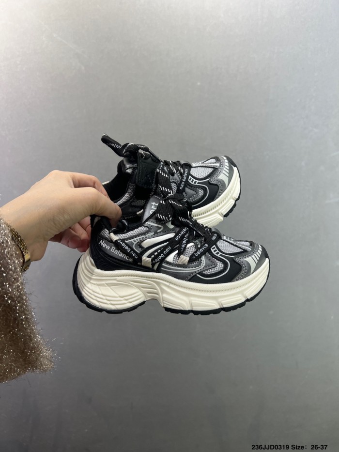 Mecha Techwear Mesh Chunky Running Sneakersfor Kids 3 colors 28998738