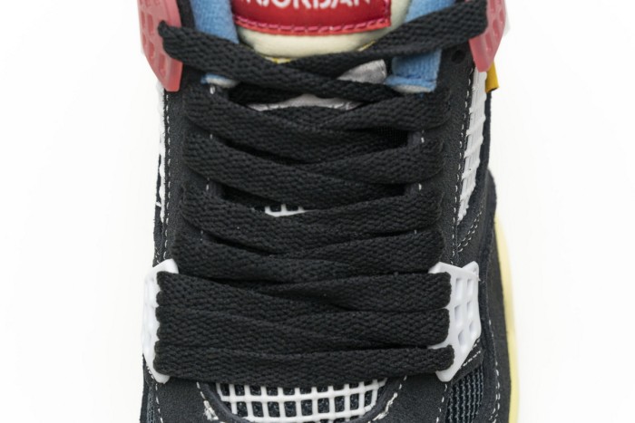 ［plus-size shoes]Air @j4 Retro Union Off Noir DC9533-001