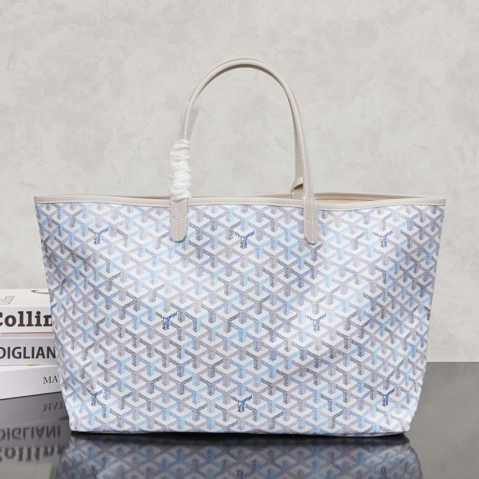 1:1 qualituy verson Monogram Coated Canvas Tote Bag With Pouch Waterproof Top Handle Shoulder Bag 4 colors 29092298