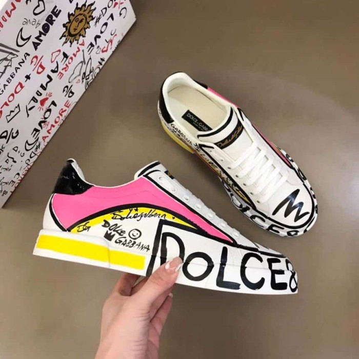 DOLCE AND  G@BB@N@ PORTOFINO SNEAKERS LIMITED EDITION    DG101