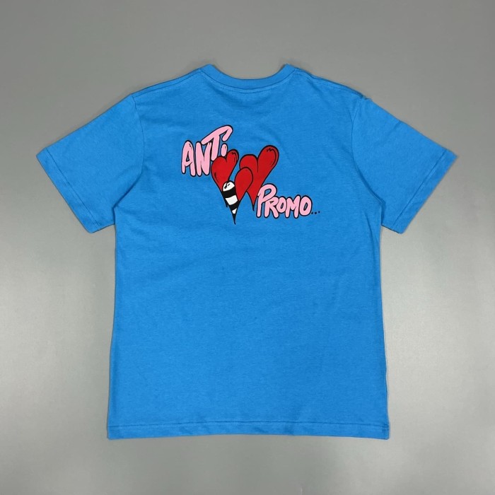 1:1 quality Oversized Anti Promo Heart Arrow Print Pocket T-Shirt 29093611