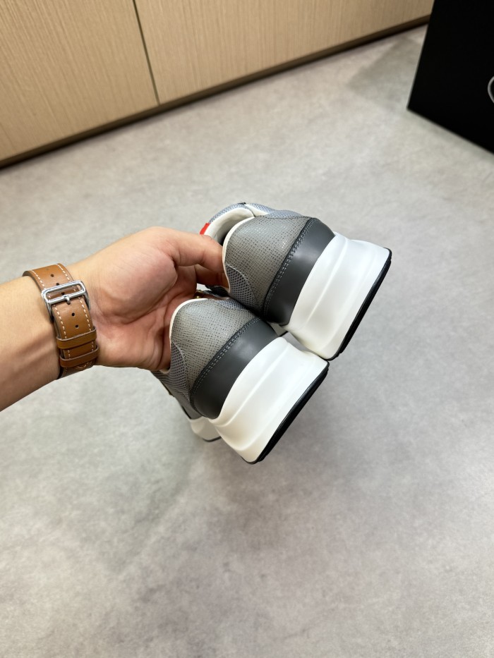 1:1 quality version 28312418 Calf Leather Breathable Sneakers 7 colors