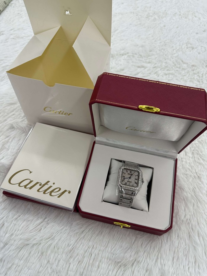 1:1 quality version Roman Numeral Dial Moissanite Mechanical Watch【Dial diameter：40mm】28773984