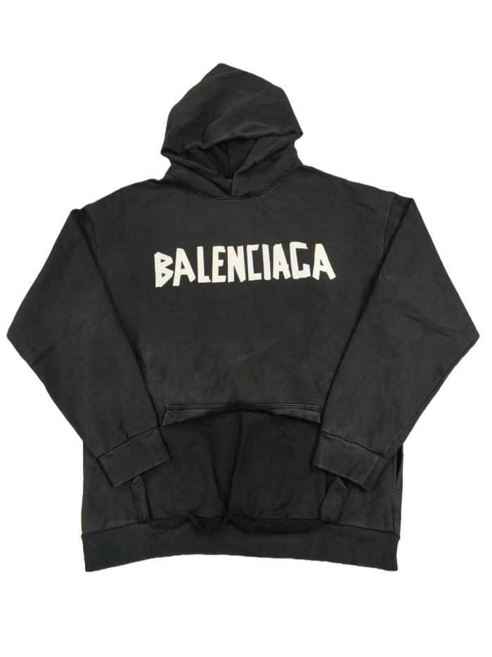 Masking Tape Washed and Distressed Hoodie 8 colors 28661155