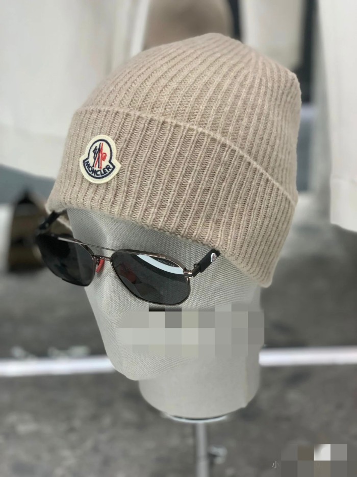 1:1 quality version Logo knit cold beanie 5 colors