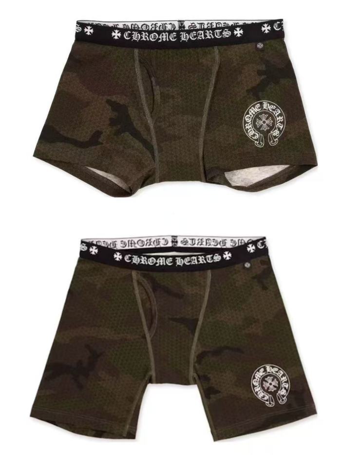 1:1 quality version Quality version Hearts style cross & letter stretch couple boxer briefs 28933134