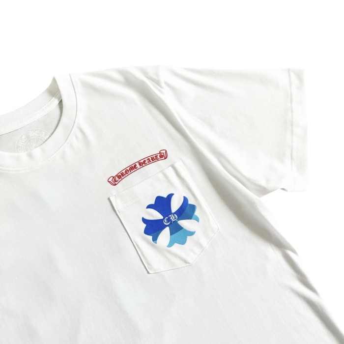 1:1 quality version Gradient Blue Cross Print Tee 2 colors 28969328