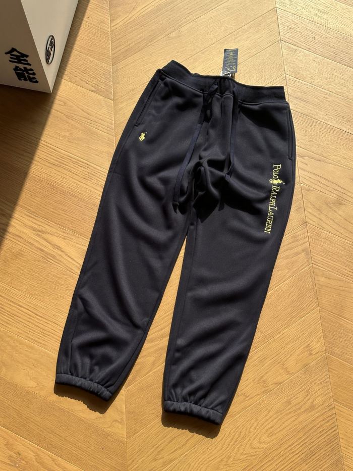 Gold Embroidered Letter Logo Hoodie & Pants Set