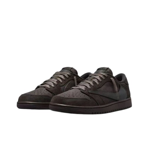 [plus-size shoes]1:1 quality version Travis Scott x Air @j1 Retro Low OG SP Velvet Brown Sneakers 29080359