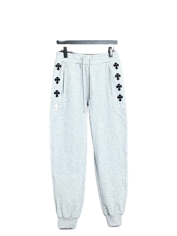 Embroidered Letter Cross Sweatpants 2 colors 28485736