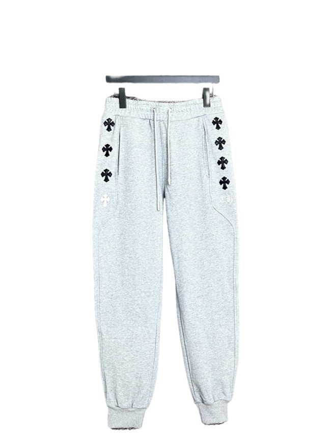 Embroidered Letter Cross Sweatpants 2 colors 28485736