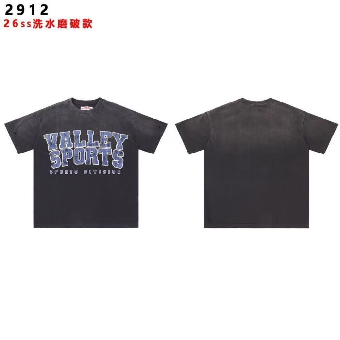 Letter Graphic Washed Distressed T-Shirt 3 colors 29027423