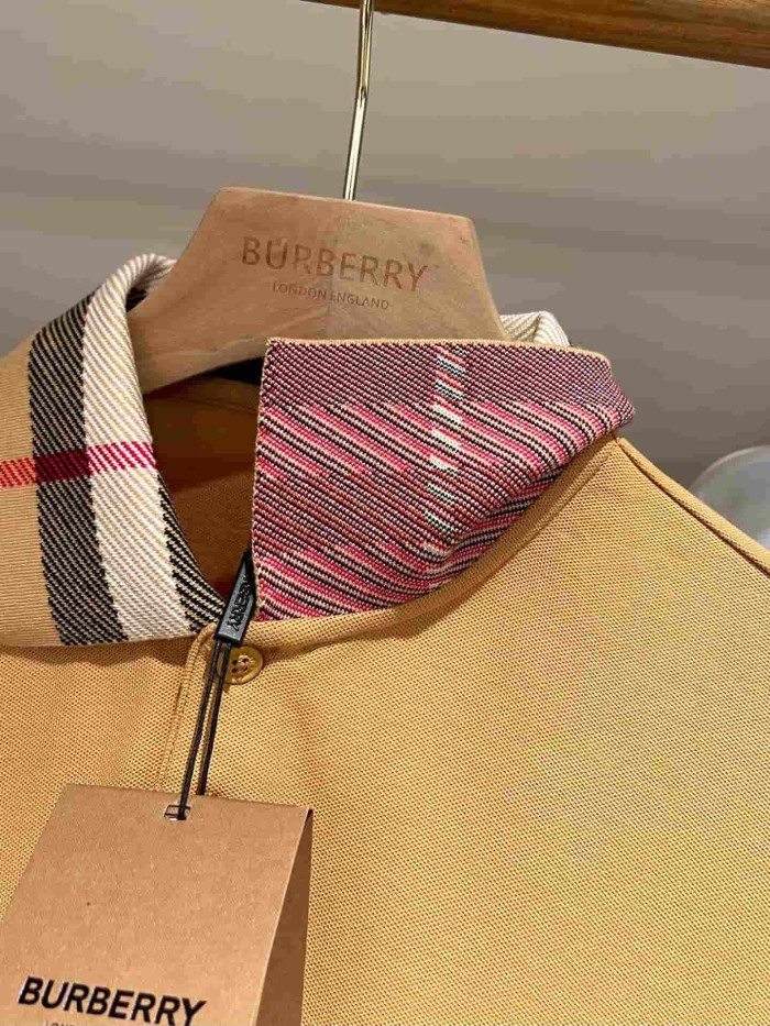 1:1 quality version Classic Check Collar Polo Tee 4 colors 29069301