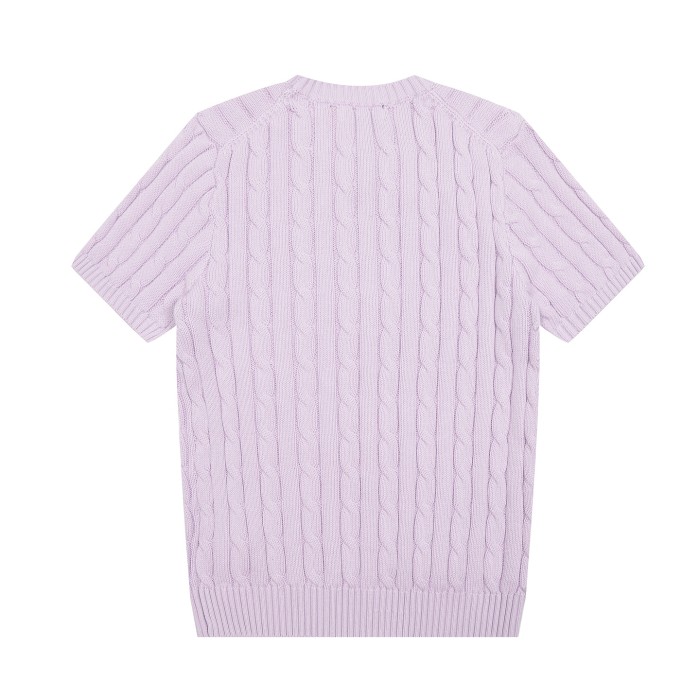 27971173 Embroidered Logo Knit T-shirt 12 colors for girls