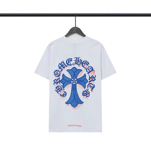 Colorful Sanskrit Horseshoe Cross tee 2 colors