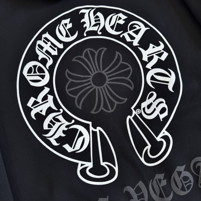 1:1 quality version Phantom Horseshoe Silver-Print Hoodie 28688412