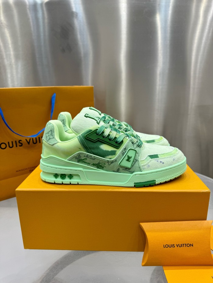 1:1 quality version Tie-Dye Gradient Sneakers 2 colors