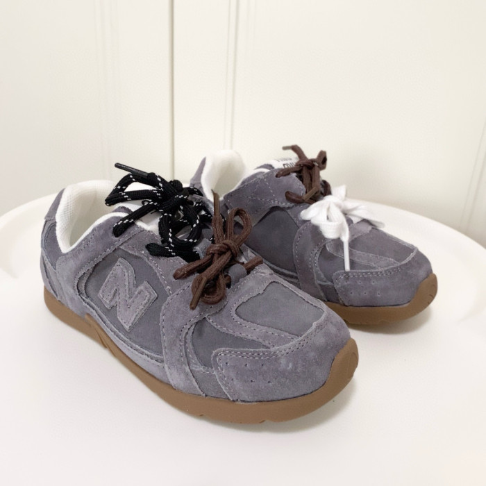 530 Miu Miu Co-branded Suede Lace-Up Sneakers for Kids 6 colors 29017898